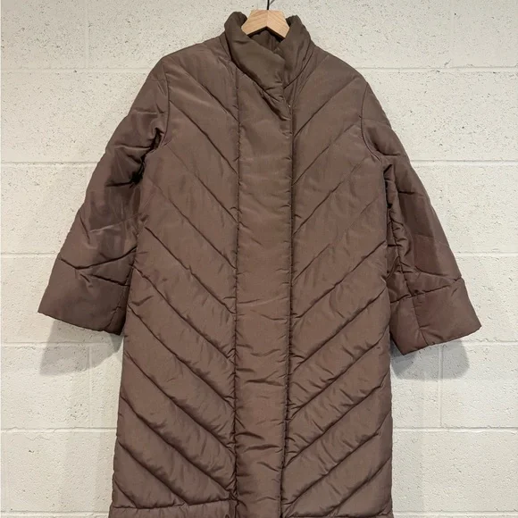 🐻 Vintage BILL BLASS long puffer coat | size 10 - Picture 3 of 7